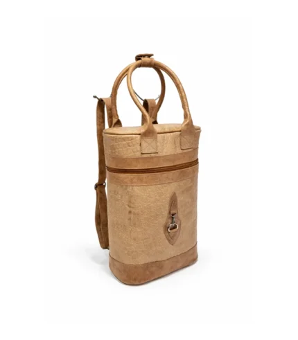 Mochila Matera Ushuaia - Camel Textura Crocco